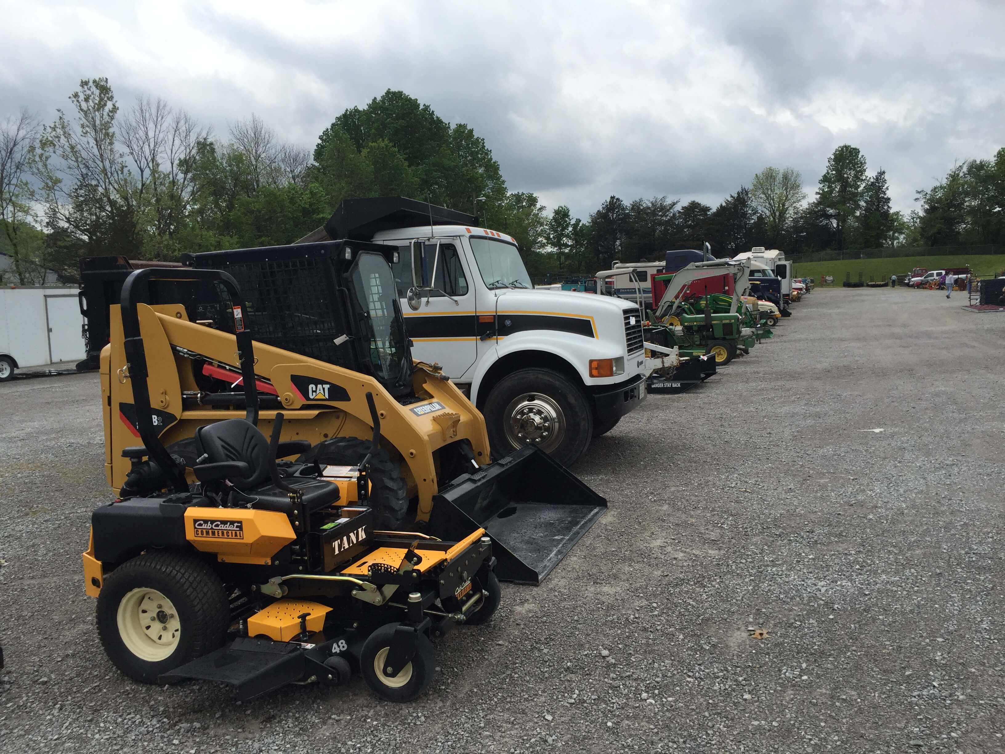 farm equipment and other heavy equipment for auction
