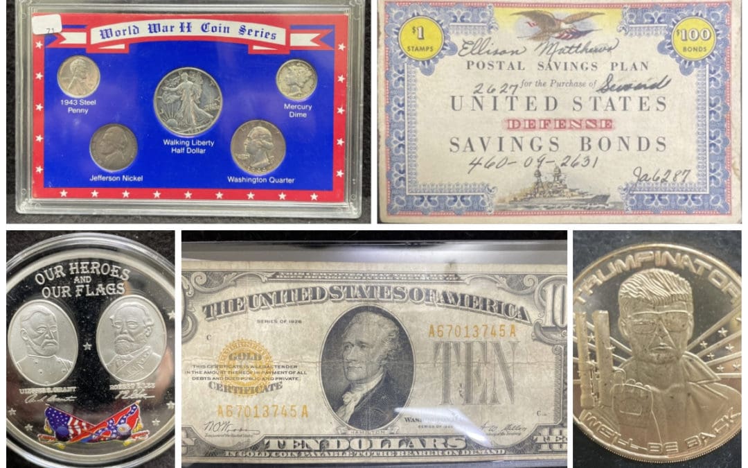 March 25 Consignment Coins, Currency, Tokens and Medals – Online Auction