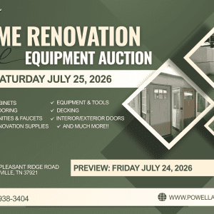 This image is by Powell Auction & Realty.